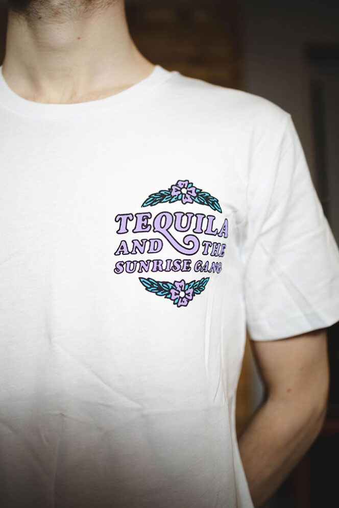Tequila & the Sunrise Gang Shirt T-Shirt Merchandise Merch Shop Beach