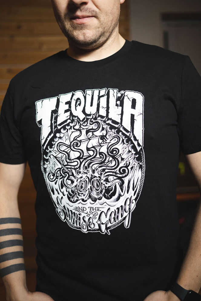 Tequila & the Sunrise Gang Shirt T-Shirt Merchandise Merch Shop Krake